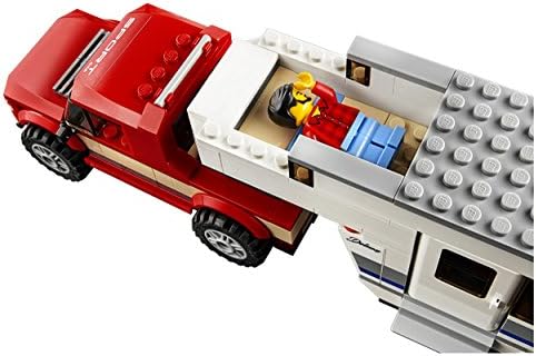 GRANDES VEHÍCULOS CAMIÓN Y CASA RODANTE LEGO CITY 60182. JUEGO DE CONSTRUCCIÓN 344 PIEZAS - 6