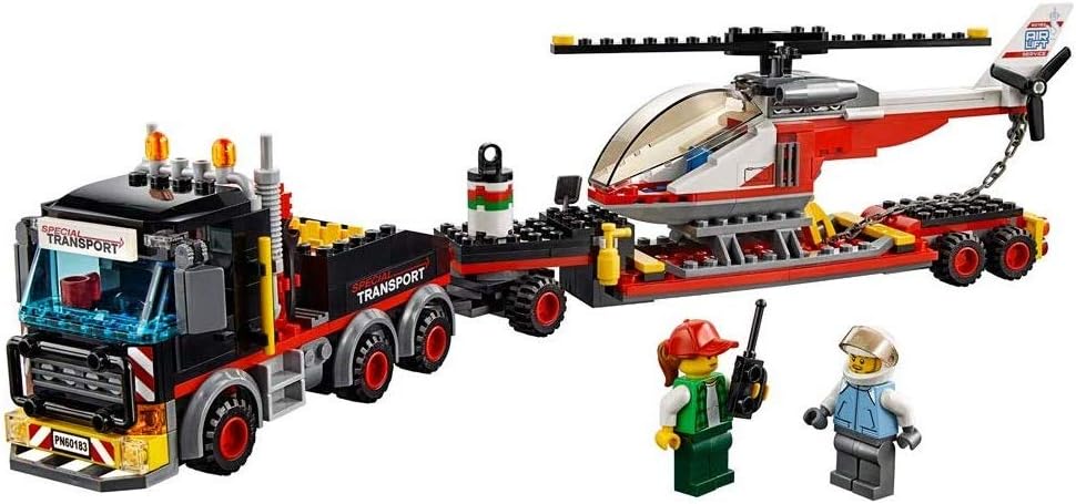 KIT PARA CONSTRUIR LEGO CITY GRANDES VEHÍCULOS, CAMIÓN DE TRANSPORTE DE MERCANCÍAS PESADAS, 60183 310 PIEZAS - 1