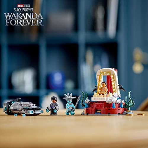 LEGO MARVEL BLACK PANTHER WAKANDA FOREVER KING NAMOR S THRONE KIT DE CONSTRUCCIÓN DE HABITACIÓN 76213, JUEGO DE CONSTRUCCIÓN - 6