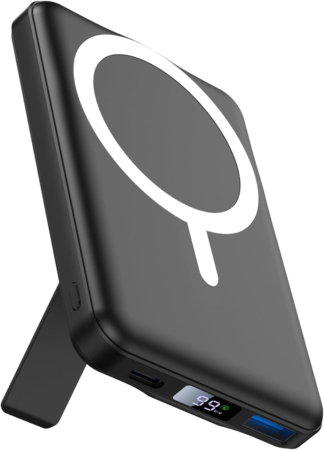 AOGUERBE CARGADOR PORTÁTIL PARA MAG-SAFE, BANCO DE ENERGÍA MAGNÉTICO DE 10000MAH, CARGA RÁPIDA DE 22.5W, MINI PAQUETE - 1