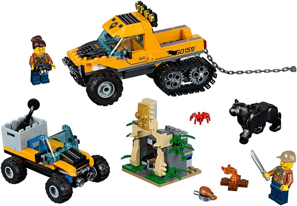 LEGO CITY EXPLORADORES DE LA SELVA HALFTRACK MISIÓN 60159 CONSTRUCCIÓN KIT 378 PIEZAS - 1
