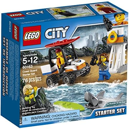LEGO CITY COAST GUARD COAST GUARD STARTER SET 60163 KIT DE CONSTRUCCIÓN 76 PIEZAS - 4