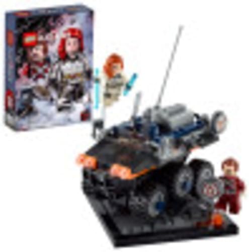 LEGO MARVEL AVENGERS TASKMASTER S AMBUSH 77905 - KIT EXCLUSIVO DE CONSTRUCCIÓN DE PELÍCULA BLACK WIDOW INCLUYE MINIFIGURAS - 3
