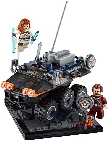 LEGO MARVEL AVENGERS TASKMASTER S AMBUSH 77905 - KIT EXCLUSIVO DE CONSTRUCCIÓN DE PELÍCULA BLACK WIDOW INCLUYE MINIFIGURAS - 4