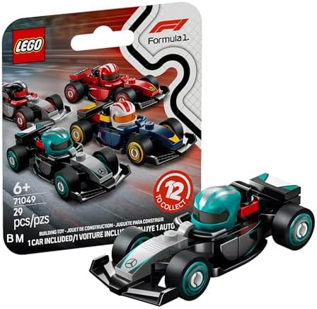 LEGO F1 COCHE DE CARRERAS DE COLECCIONISTA MERCEDES-AMG MERCEDES-AMG F1 TEAM RACE CAR 71049-2 - 5