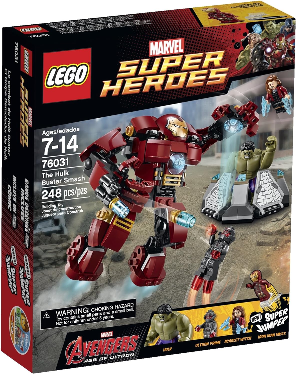 LEGO SUPERHÉROES THE HULK BUSTER SMASH - 1