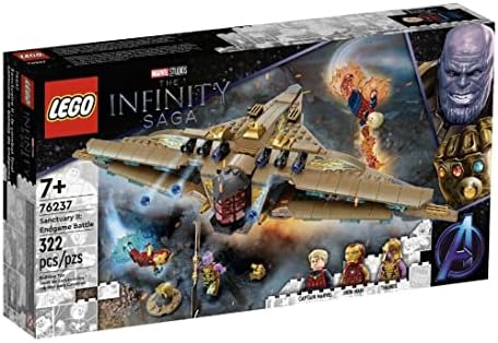 LEGO MARVEL SANCTUARY II ENDGAME BATTLE 76237 THANOS - JUGUETE DE CONSTRUCCIÓN DE NAVE ESPACIAL 322 PIEZAS REGALO 2021 - 4