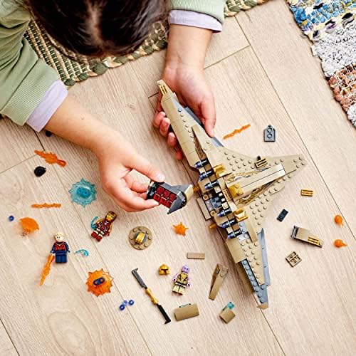 LEGO MARVEL SANCTUARY II ENDGAME BATTLE 76237 THANOS - JUGUETE DE CONSTRUCCIÓN DE NAVE ESPACIAL 322 PIEZAS REGALO 2021 - 5