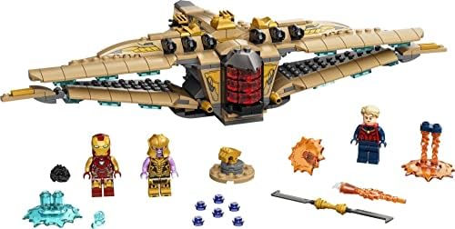 LEGO MARVEL SANCTUARY II ENDGAME BATTLE 76237 THANOS - JUGUETE DE CONSTRUCCIÓN DE NAVE ESPACIAL 322 PIEZAS REGALO 2021 - 6