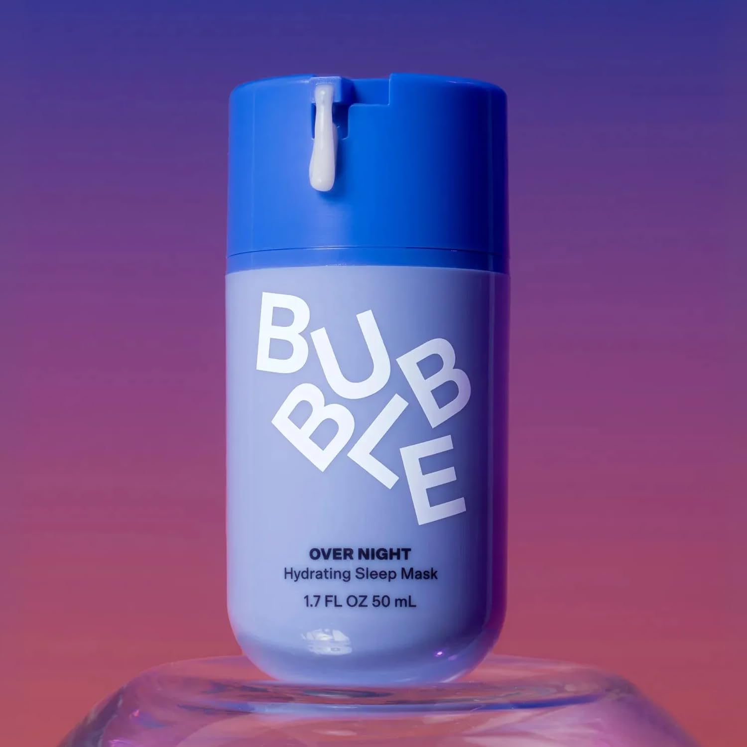 MÁSCARA DE HIDRATACIÓN NOCTURNA BUBBLE CUIDADO DE LA PIEL - MÁSCARA FACIAL SUAVE Y EXFOLIANTE PARA LA NOCHE - 5