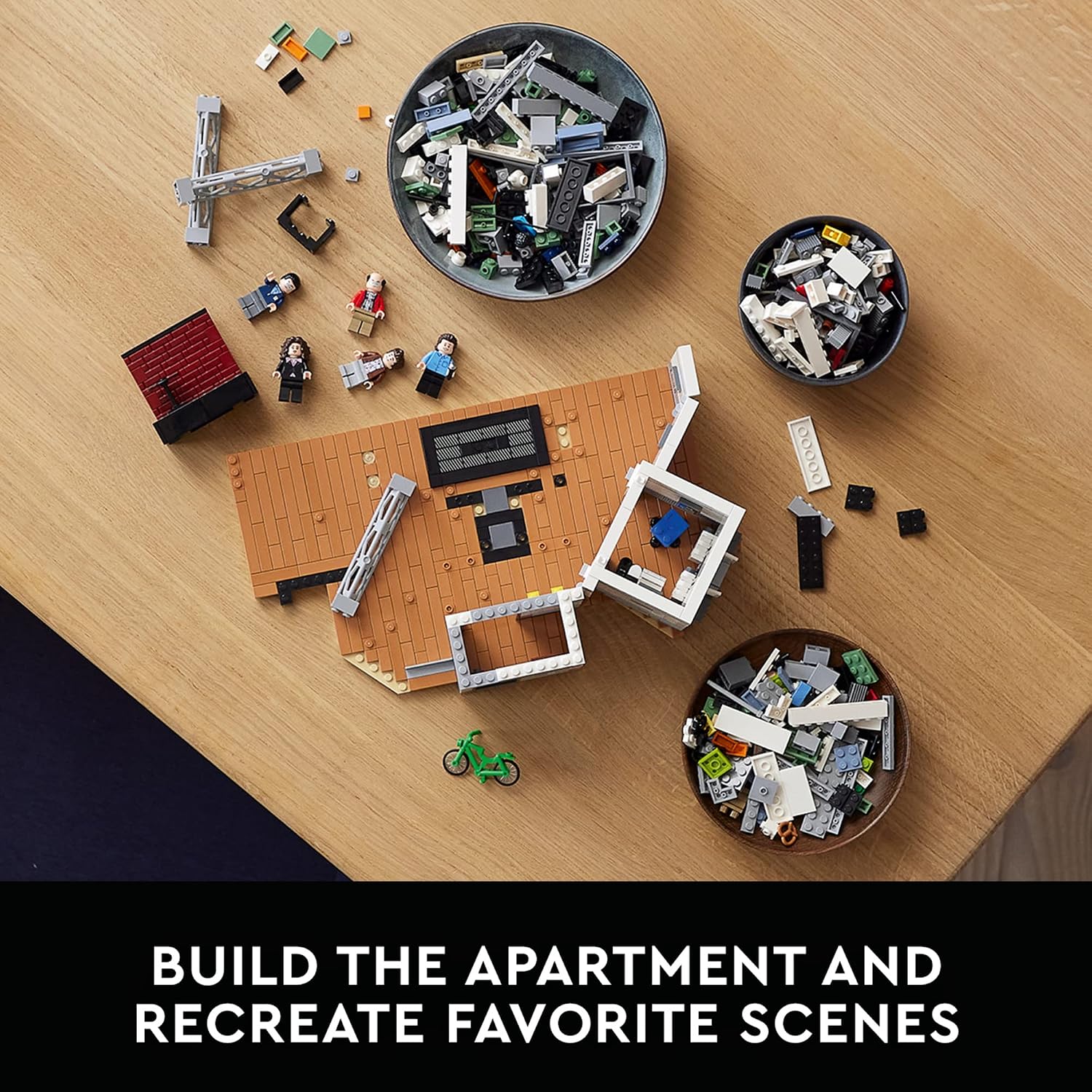 LEGO IDEAS SEINFELD 21328 KIT DE CONSTRUCCIÓN MODELO DE EXHIBICIÓN COLECCIONABLE ENCANTADOR REGALO DE NOSTALGIA DE LOS AÑOS - 5