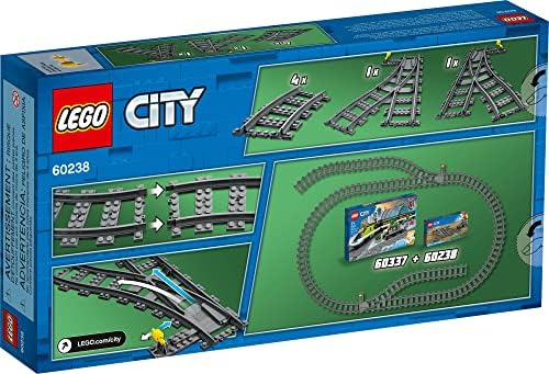 LEGO CITY TRENES SWITCH TRACKS 60238 - JUEGO DE JUGUETES DE CONSTRUCCIÓN PARA NIÑOS, NIÑAS Y NIÑOS A PARTIR DE 5 AÑOS 8 - 6
