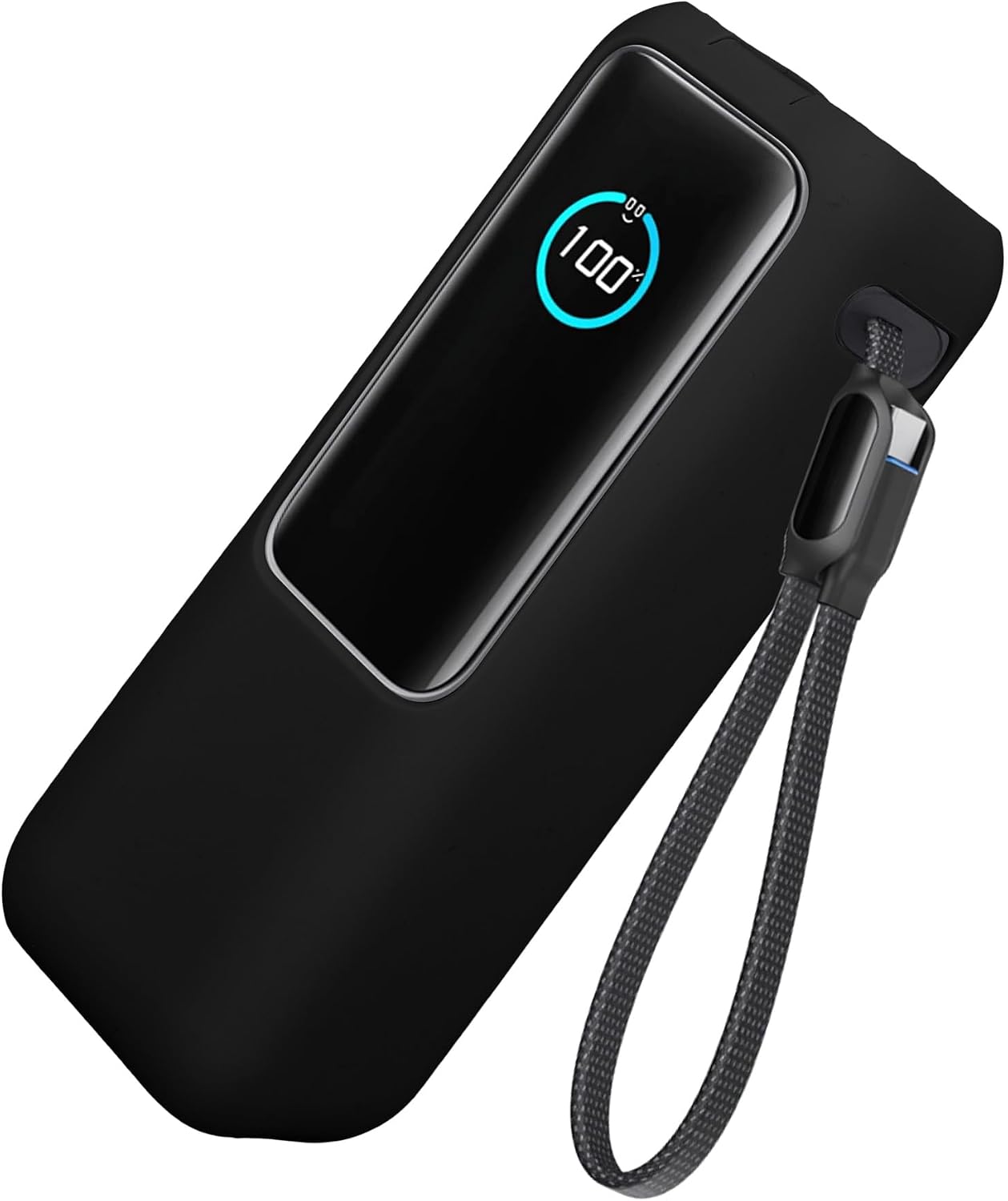 KWMOBILE FUNDA COMPATIBLE CON ANKER POWER BANK 25000MAH A1695H11 - FUNDA PORTÁTIL POWERBANK - BOLSA DE CARGADOR DE BATERÍA - 1