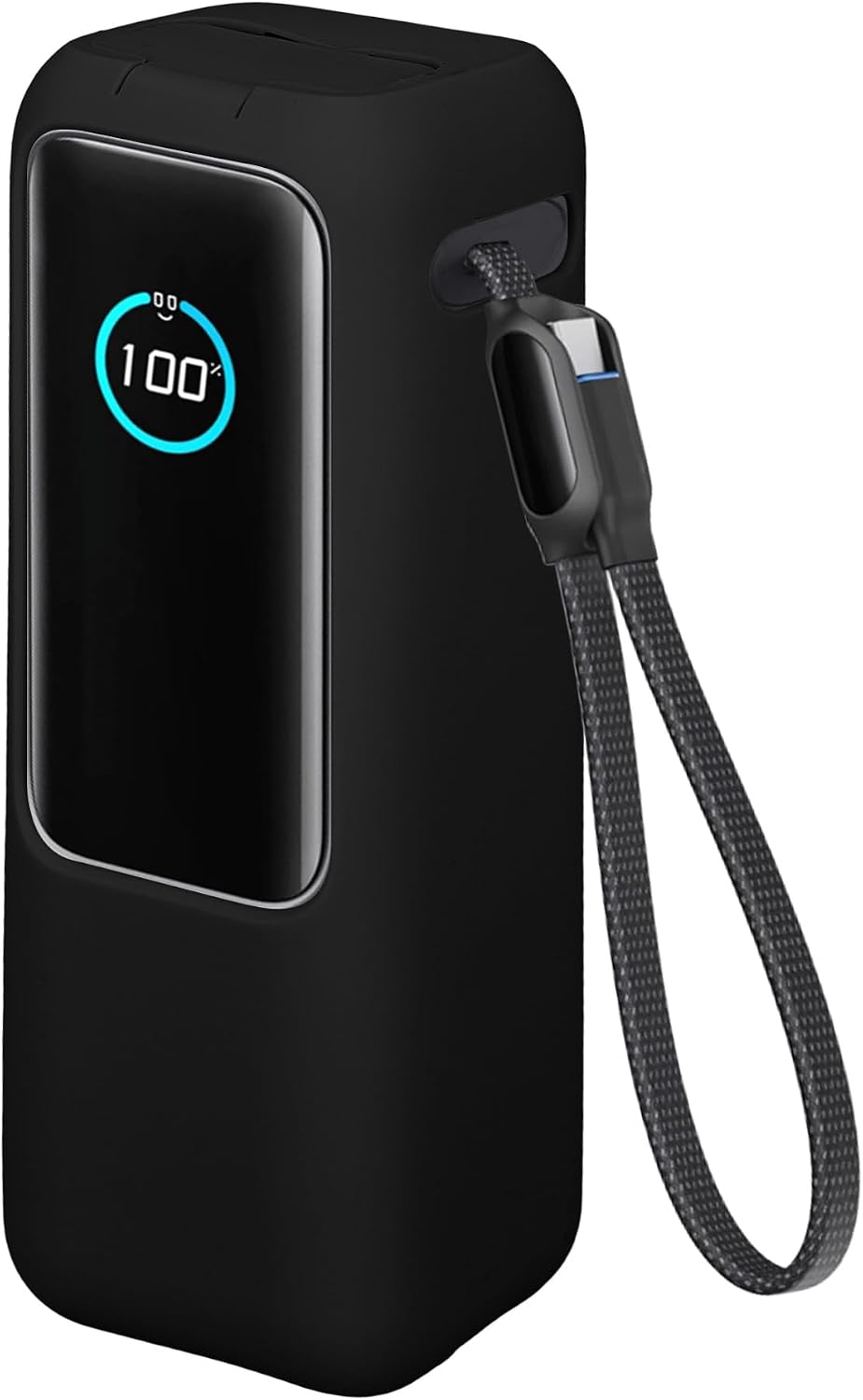 KWMOBILE FUNDA COMPATIBLE CON ANKER POWER BANK 25000MAH A1695H11 - FUNDA PORTÁTIL POWERBANK - BOLSA DE CARGADOR DE BATERÍA - 6