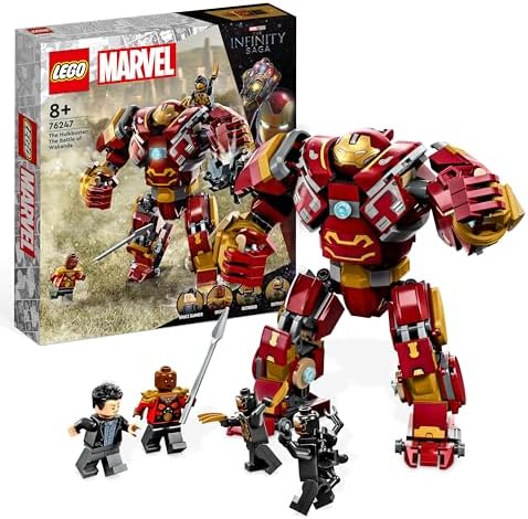 LEGO 76247 MARVEL HULKBUSTER: BATTLE OF WAKANDA SUPERHERO CONSTRUCTION TOY BUILDING KIT DE CONSTRUCCIÓN - 6