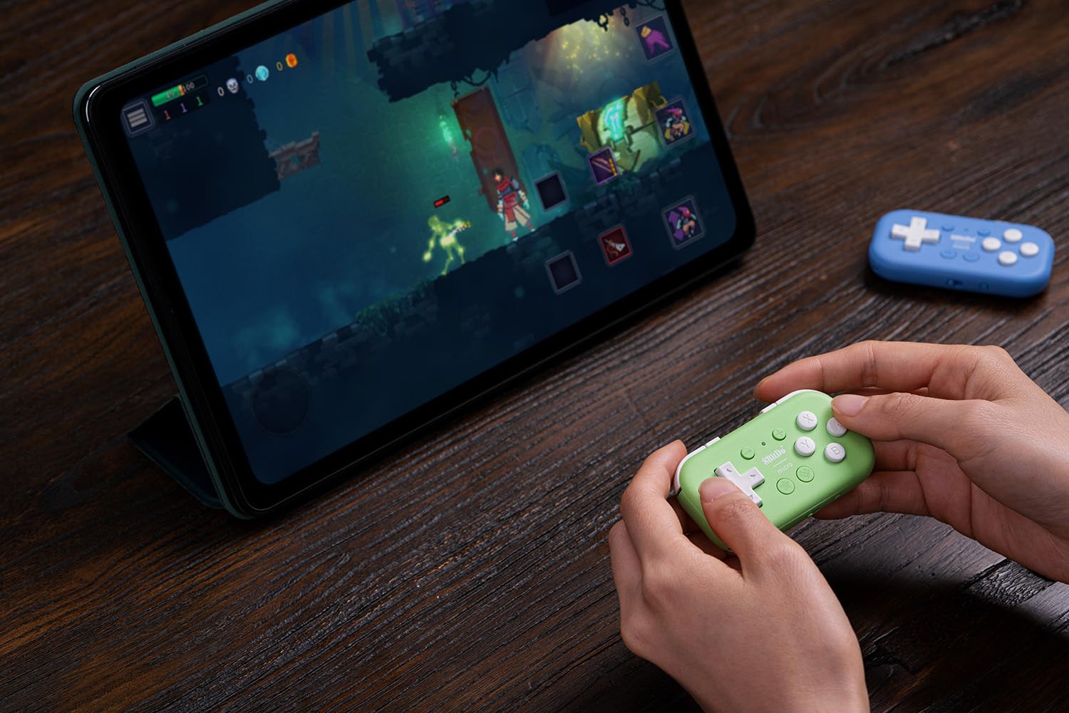 8BITDO MICRO BLUETOOTH GAMEPAD CONTROLADOR MINI DE TAMAÑO BOLSILLO CON CLIP PARA MÓVIL PARA SWITCH, ANDROID, SOPORTA MODO - 5
