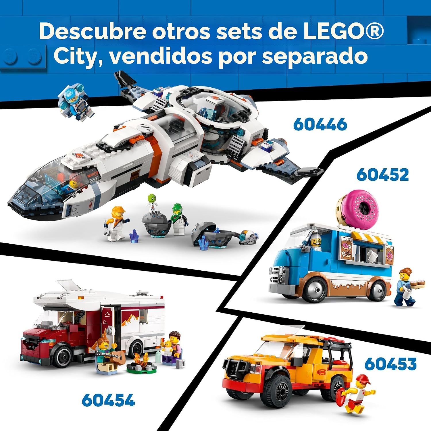 LEGO CITY - FURGONETA DE VACACIONES DE AVENTURA FESTIVA 60454 - JUEGO DE JUGUETES DE CONSTRUCCIÓN PARA NIÑOS, NIÑOS Y NIÑAS - 6
