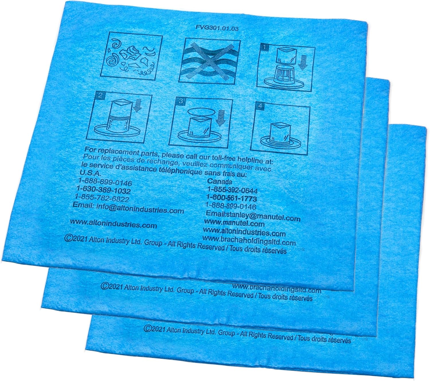 STANLEY BOLSA DE FILTRO SECO REUTILIZABLE PARA ASPIRADORA HÚMEDA/SECA DE 1-5 GALONES 25-1217, COMPATIBLE CON SL18129, - 1