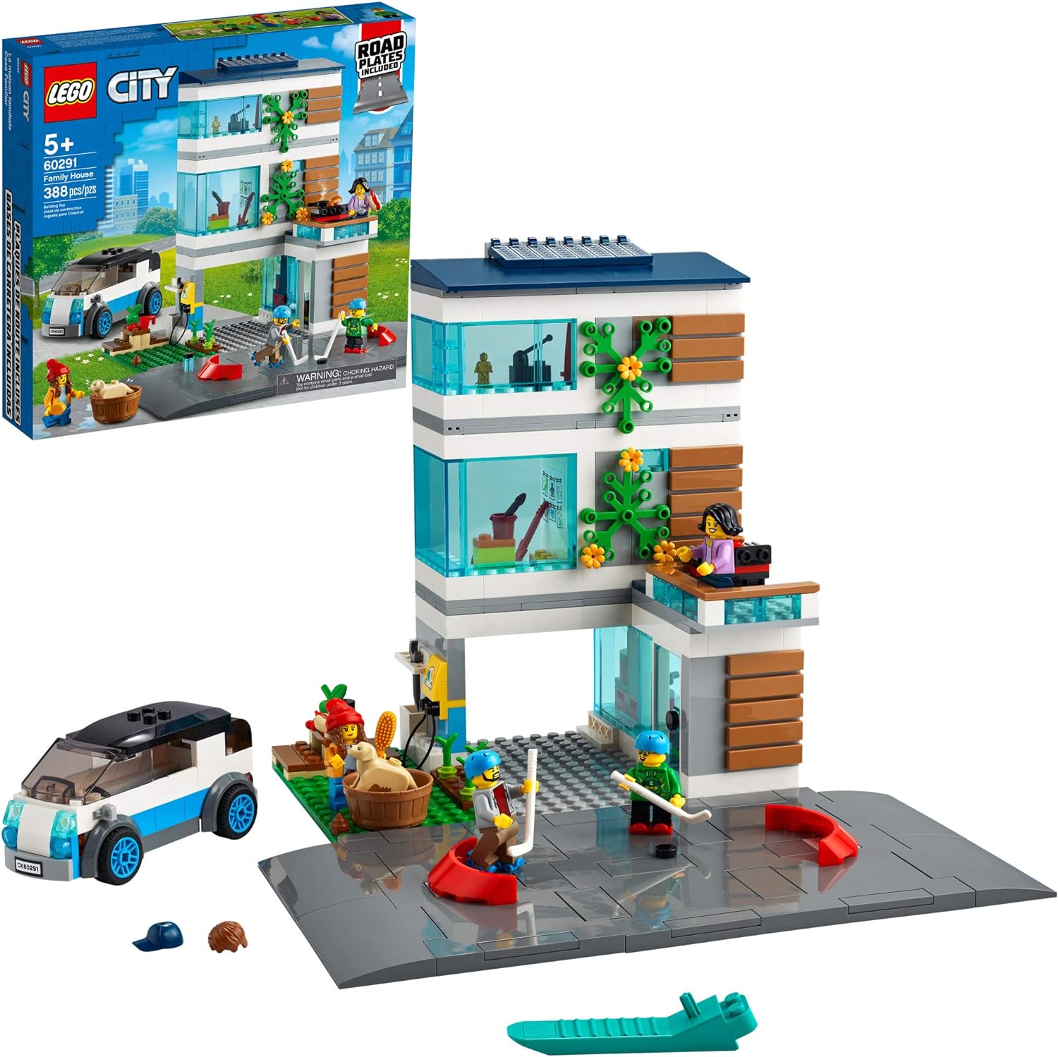 LEGO CITY FAMILY HOUSE 60291 KIT DE CONSTRUCCIÓN PARA NIÑOS, JUGUETE PARA NIÑOS 388 PIEZAS - 1