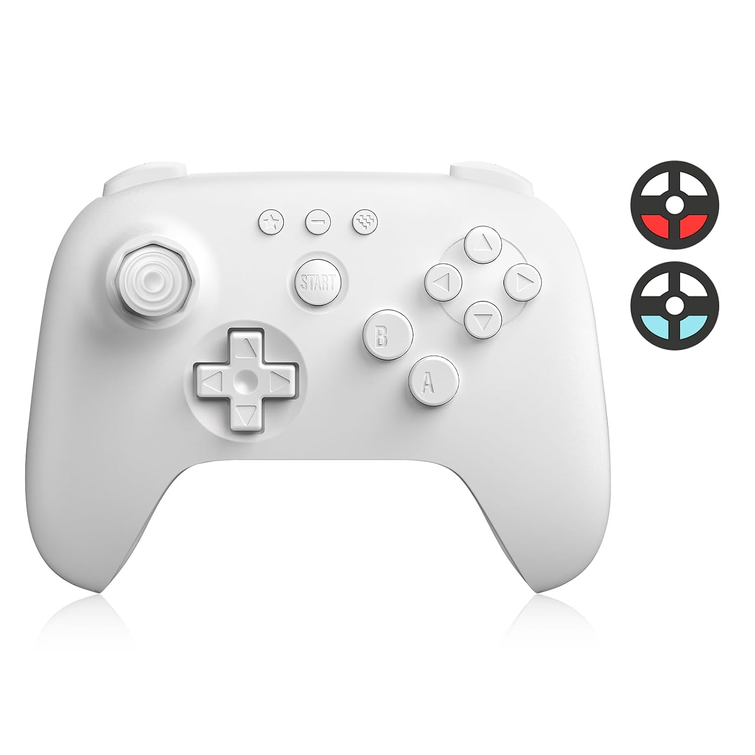 8BITDO 64 BLUETOOTH CONTROLLER WHITE - RETRO DESIGN - 1