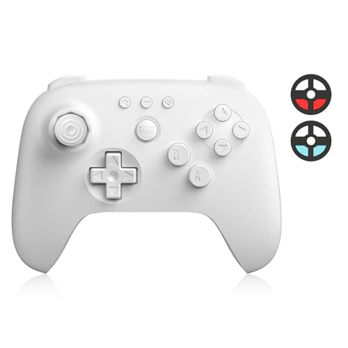 8BITDO 64 BLUETOOTH CONTROLLER WHITE - RETRO DESIGN - 6