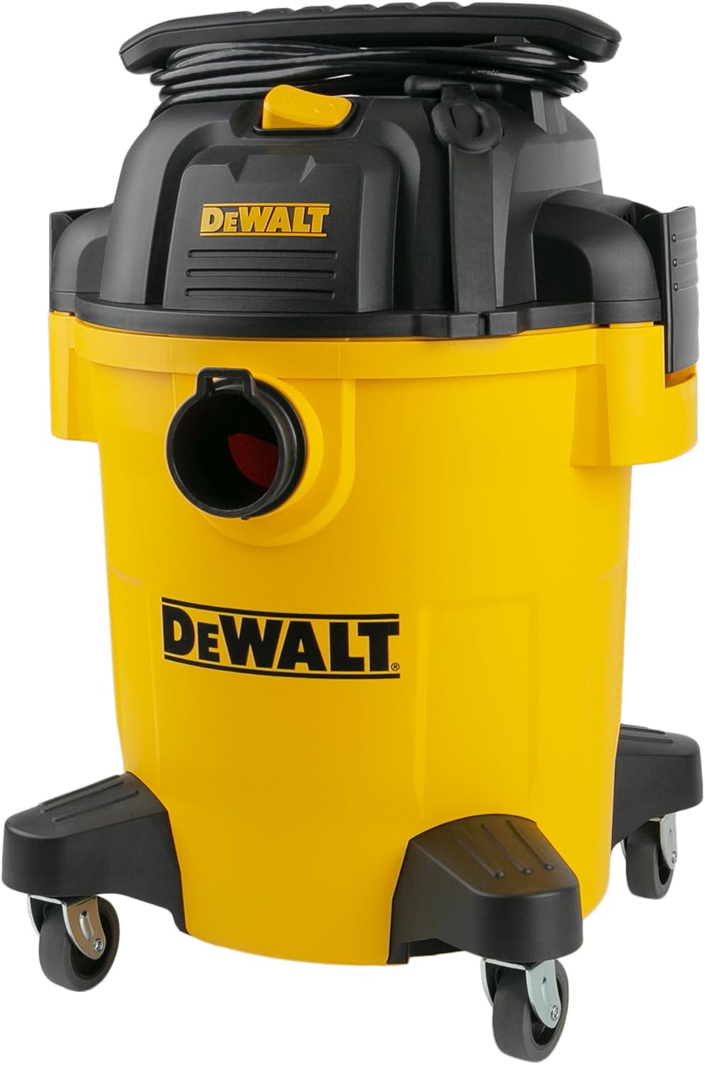 DEWALT ASPIRADORA DE 6 GALONES 4HP POLY WET DRY VACUUM SOLUCIÓN DE LIMPIEZA DEFINITIVA PARA ENTORNOS DE TALLER - 1
