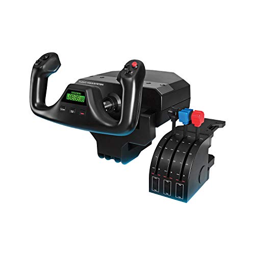 LOGITECH G PRO FLIGHT YOKE SYSTEM SIMULACIÓN PROFESIONAL - NEGRO - 6