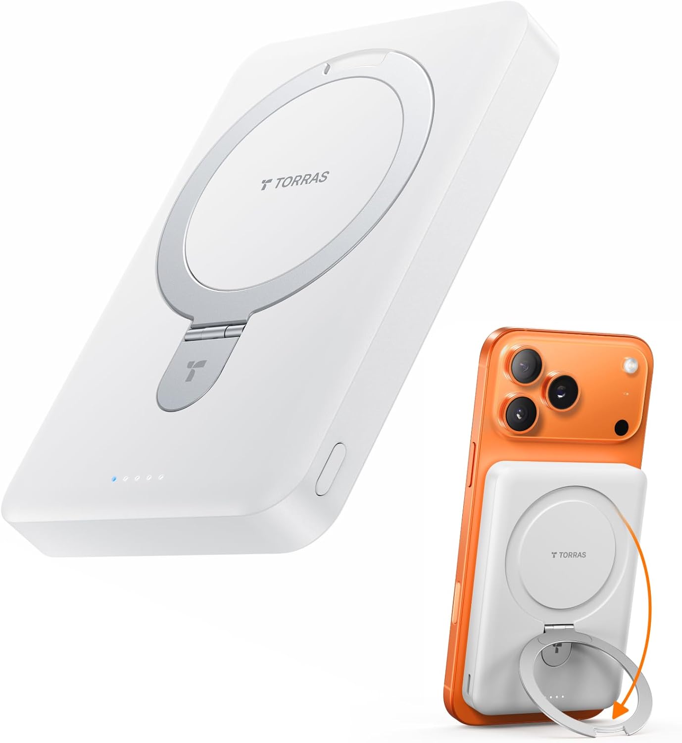 TORRAS EASYGO - CARGADOR PORTÁTIL MAGNÉTICO DE 10000 MAH POWER BANK PARA IPHONE, BATERÍA INALÁMBRICA ESENCIAL DE VIAJE - 1