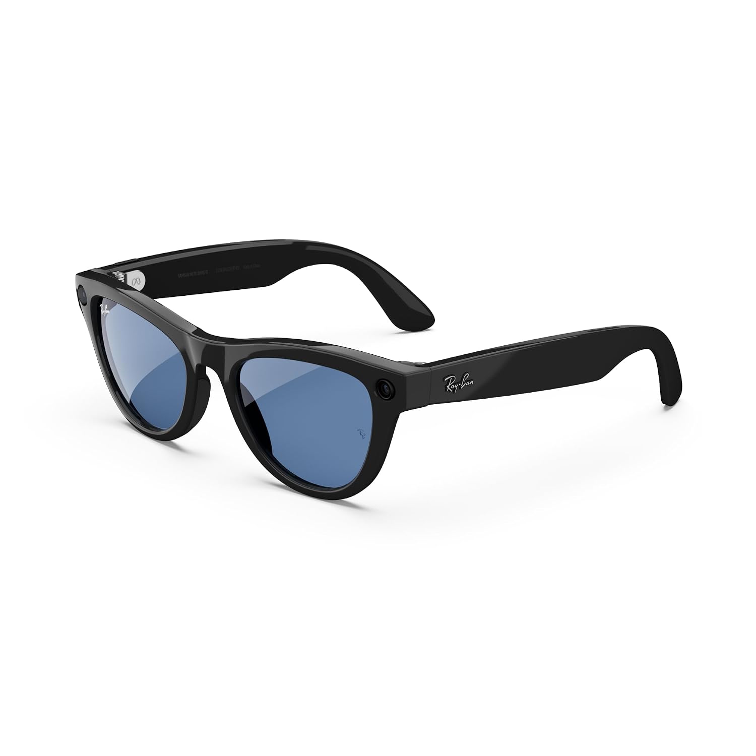 RAY-BAN META GEN 1 SKYLER, SHINY BLACK SMART AI GLASSES FOR MEN, WOMEN 12 MP CAMERA, OPEN-EAR SPEAKERS FOR AUDIO, VIDEO - 1