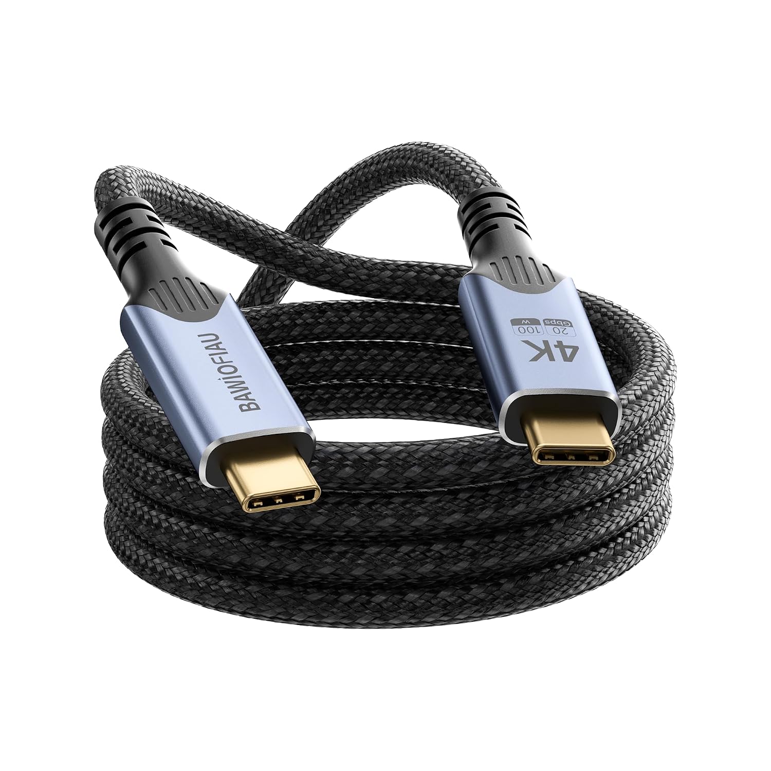 CABLE TIPO C A TIPO C, 20GBPS USB C 3.2 GEN 2,4K 60HZ VIDEO, MONITOR DE CABLE USBC, CABLE USB C DE 240 W, CABLE USB C - 1