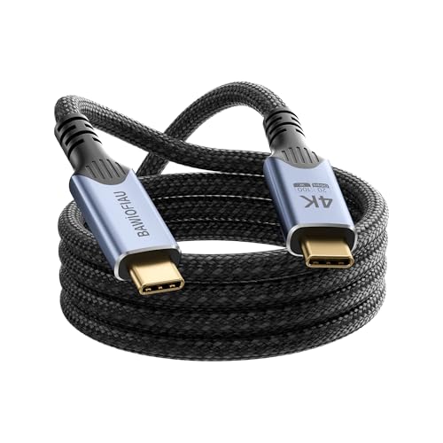 CABLE TIPO C A TIPO C, 20GBPS USB C 3.2 GEN 2,4K 60HZ VIDEO, MONITOR DE CABLE USBC, CABLE USB C DE 240 W, CABLE USB C - 6