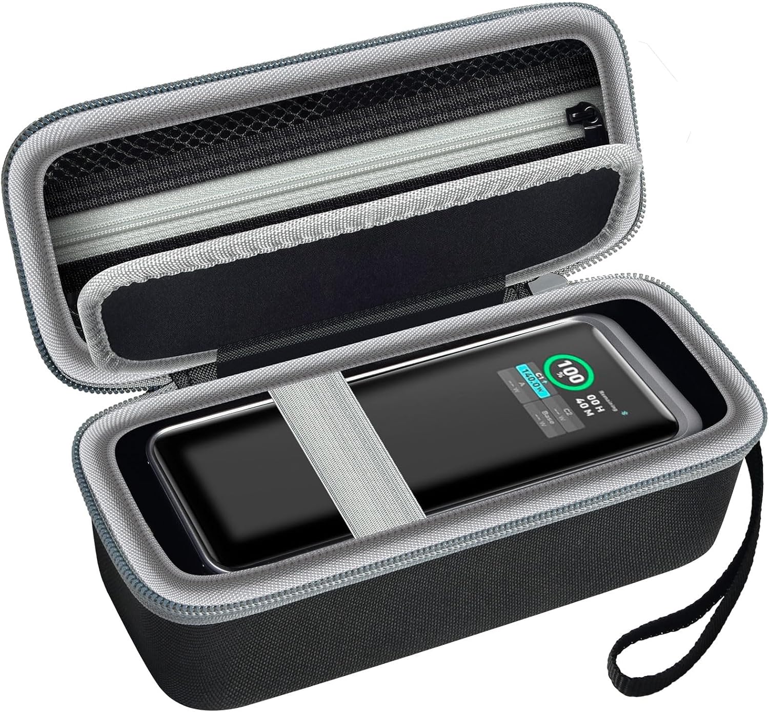 FUNDA COMPATIBLE CON ANKER PRIME POWER BANK 27,650MAH 250W Y 20,100MAH 220W CARGADOR PORTÁTIL DE 3 PUERTOS, ESTACIÓN - 1