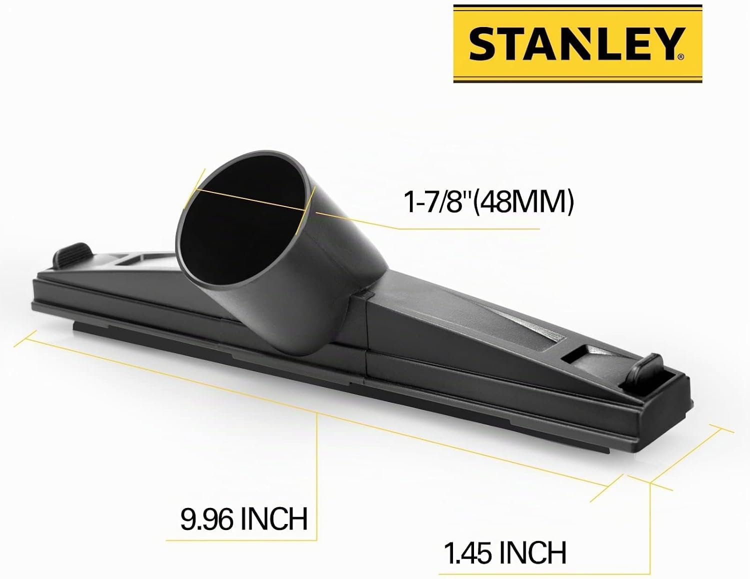 STANLEY 19-1900 BOQUILLA UNIVERSAL PARA CEPILLO DE PISO, ACCESORIOS DE ASPIRADORA PARA ASPIRADORAS HÚMEDAS Y SECAS - 2