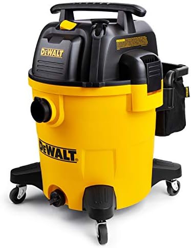 DEWALT ASPIRADORA HÚMEDA/SECA DE POLIÉSTER DE 12 GALONES, ASPIRADORA DE TALLER DE 5.5 HP, ASPIRADORA HÚMEDA PARA TALLER, - 6