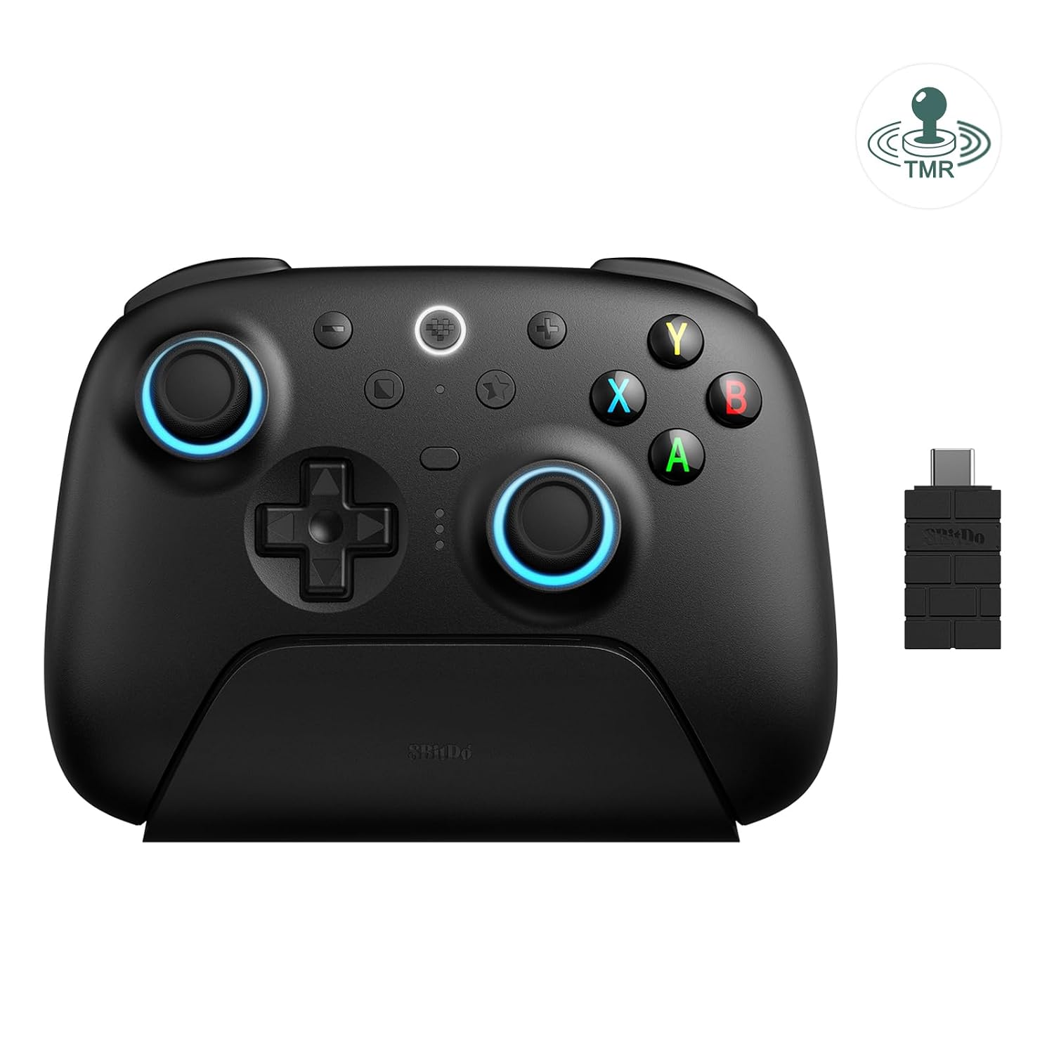 8BITDO ULTIMATE 2 GAMING CONTROLLER FOR WINDOWS Y ANDROID, WIRELESS CONTROLLER WITH TMR JOYSTICKS, SWITCHABLE HALL - 1