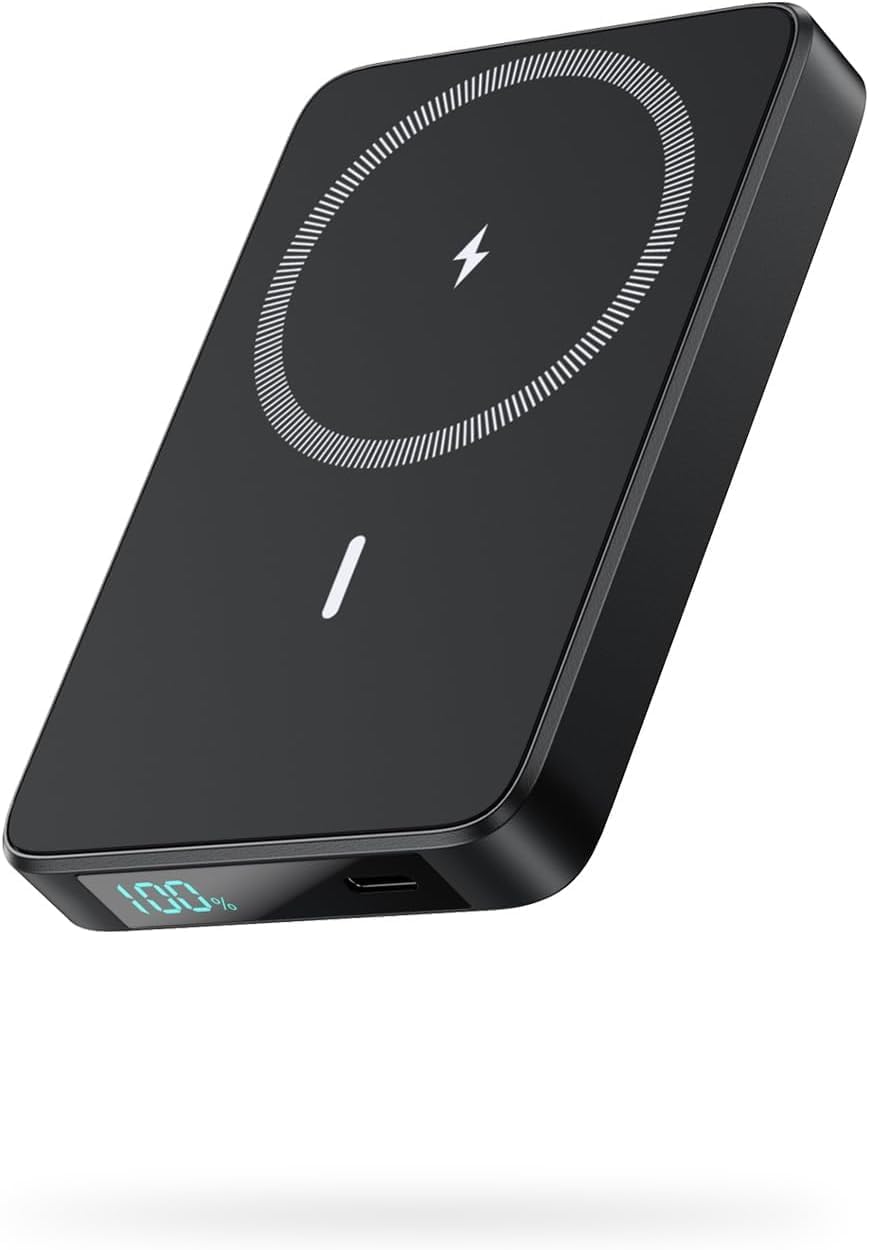 CARGADOR PORTÁTIL MAGNÉTICO DE 10800MAH PARA PAQUETE DE BATERÍA MAGSAFE, BANCO DE ENERGÍA INALÁMBRICO CON CARGA RÁPIDA PD - 1
