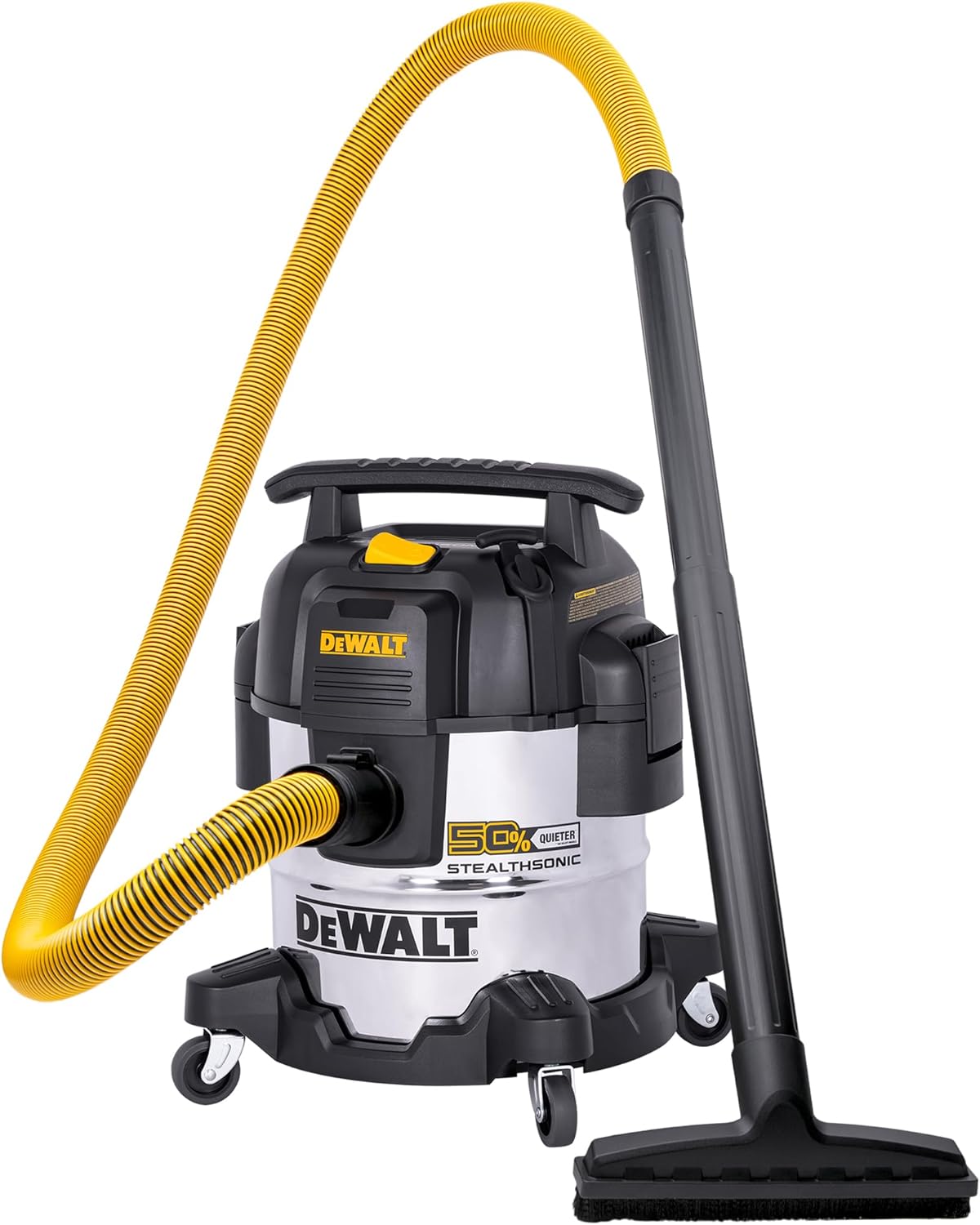 DEWALT ASPIRADORA DE TIENDA STEALTHSONIC DE 5 GALONES Y 4 HP DXV05S-QTB - 1