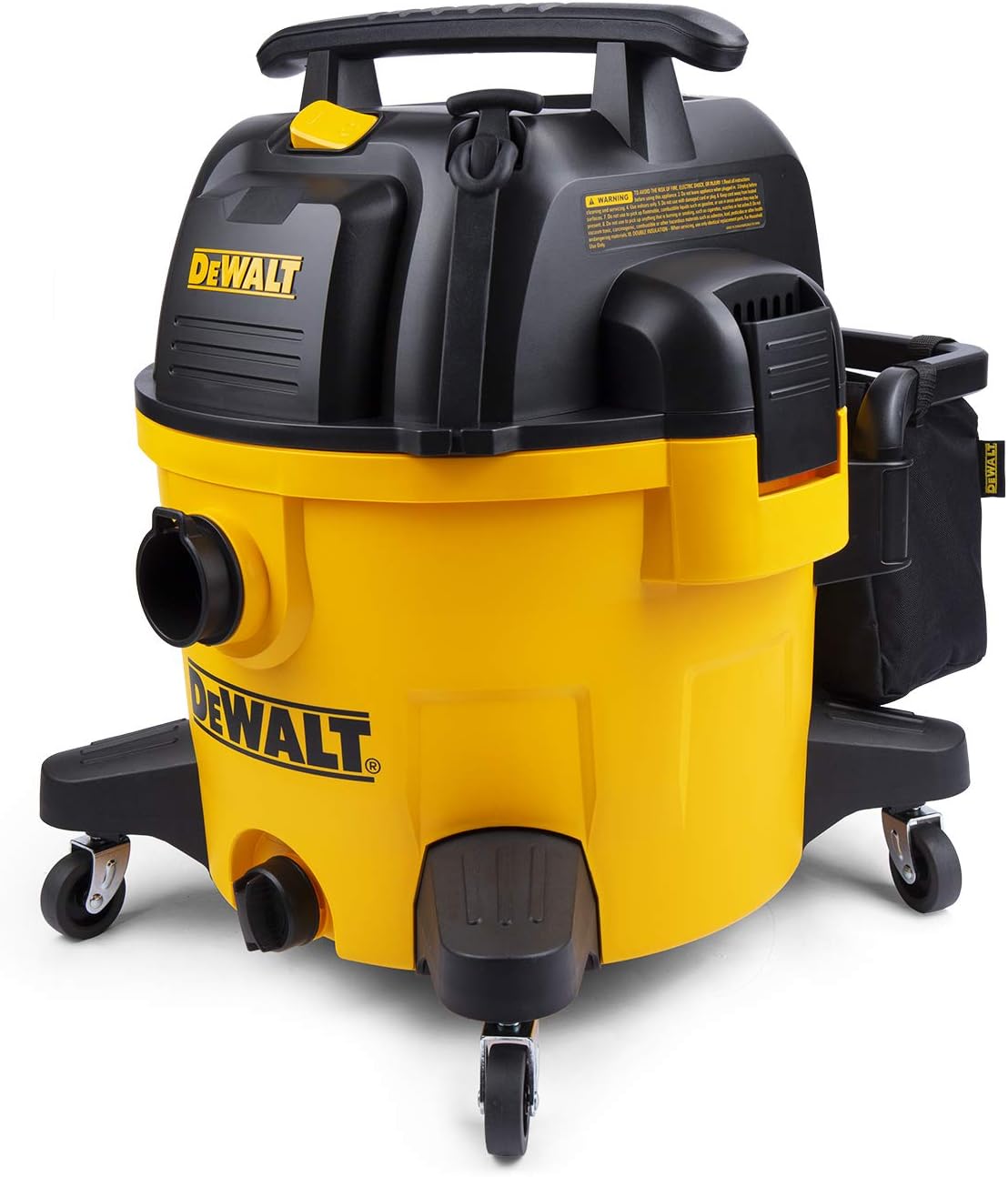 DEWALT ASPIRADORA PARA SECO Y HÚMEDO DE 9 GALONES, ASPIRADORA DE TALLER DE ALTA CAPACIDAD CON ACCESORIOS, 5 HP MÁXIMO, - 1