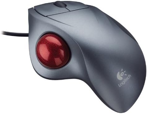 LOGITECH TRACKMAN RUEDA ÓPTICA PLATA - 6