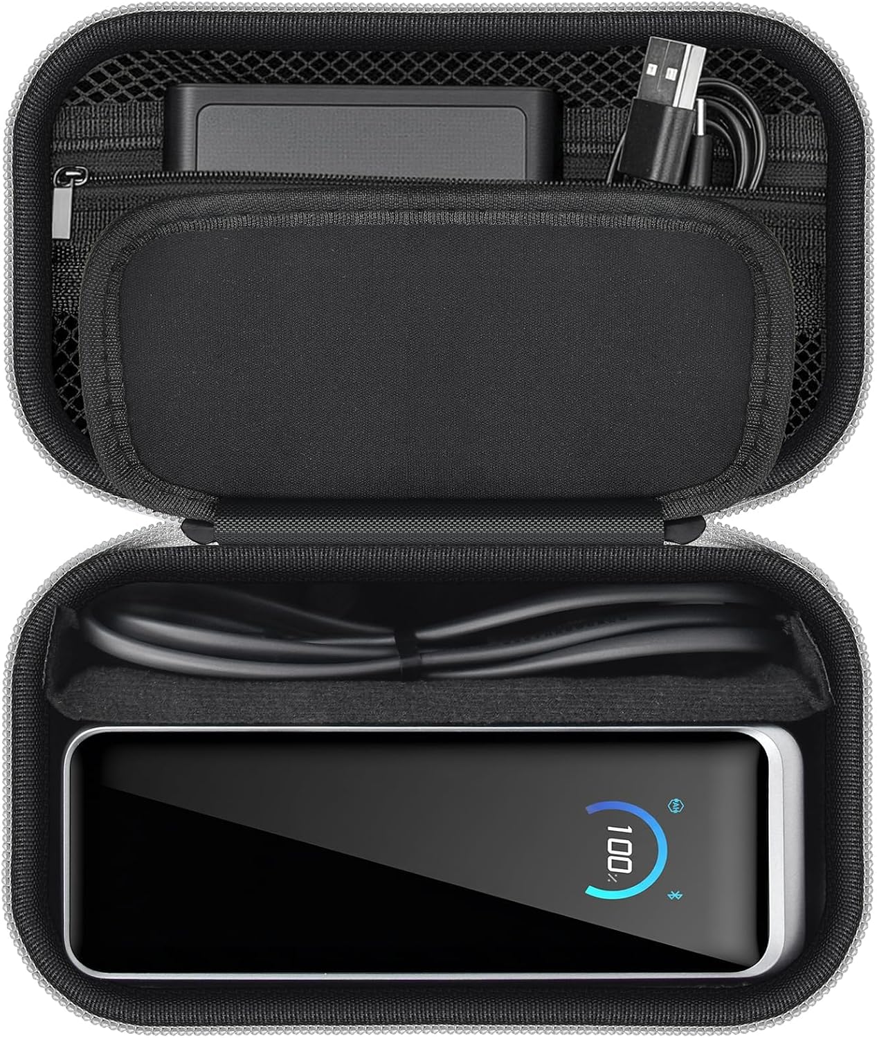 FUNDA DE BANCO DE ENERGÍA COMPATIBLE CON ANKER PRIME POWER BANK 26250 300 W / 27650/25000/24000 MAH 737 BANCOS DE ENERGÍA, - 1