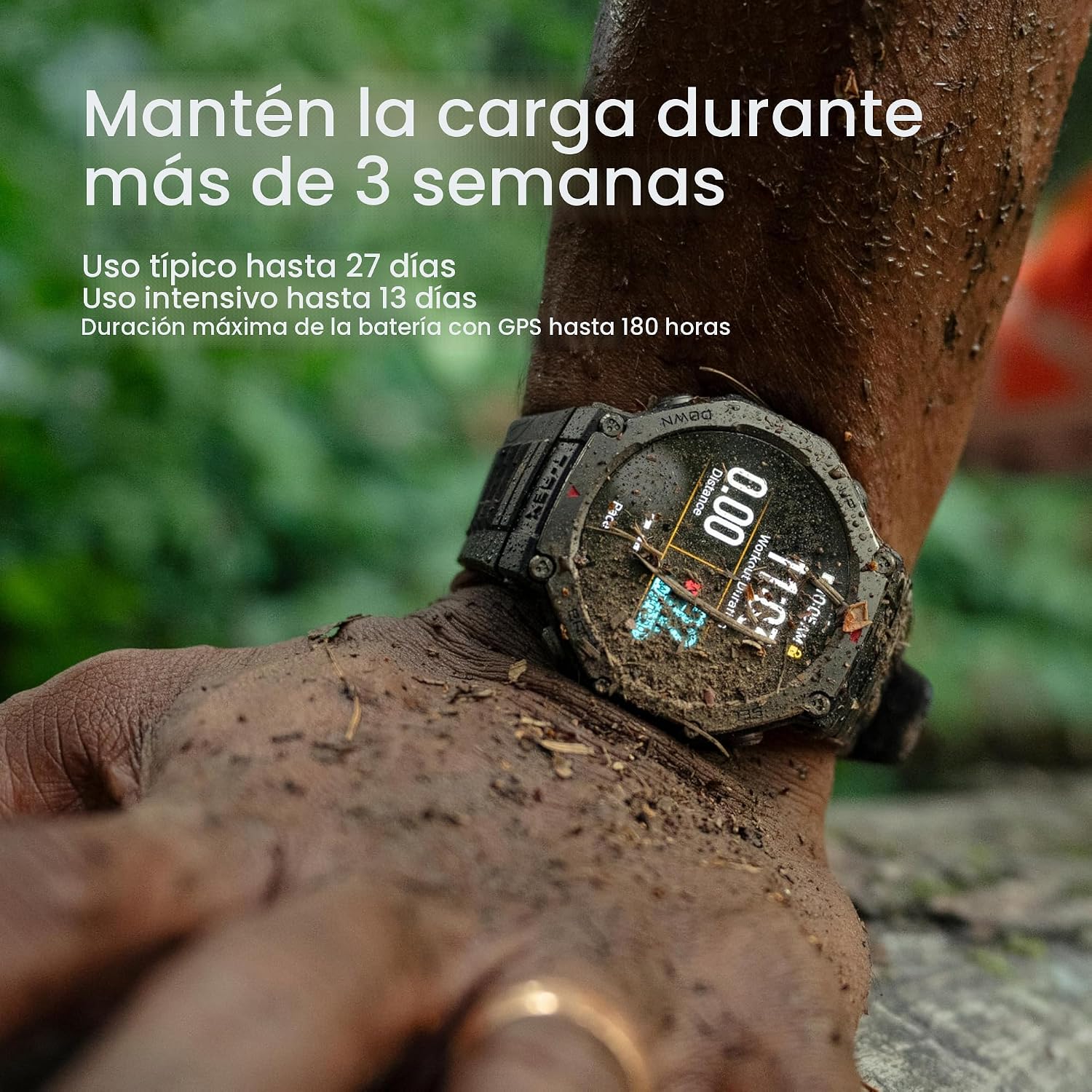 AMAZFIT T-REX 3, RELOJ INTELIGENTE, PANTALLA AMOLED DE 1.5 , GPS, IOS - 2