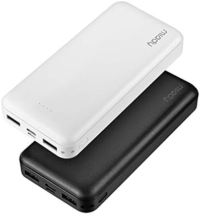 MIADY PAQUETE DE 2 BATERÍAS DE VIAJE DE CARGADOR PORTÁTIL 22.5W POWER BANK - 6
