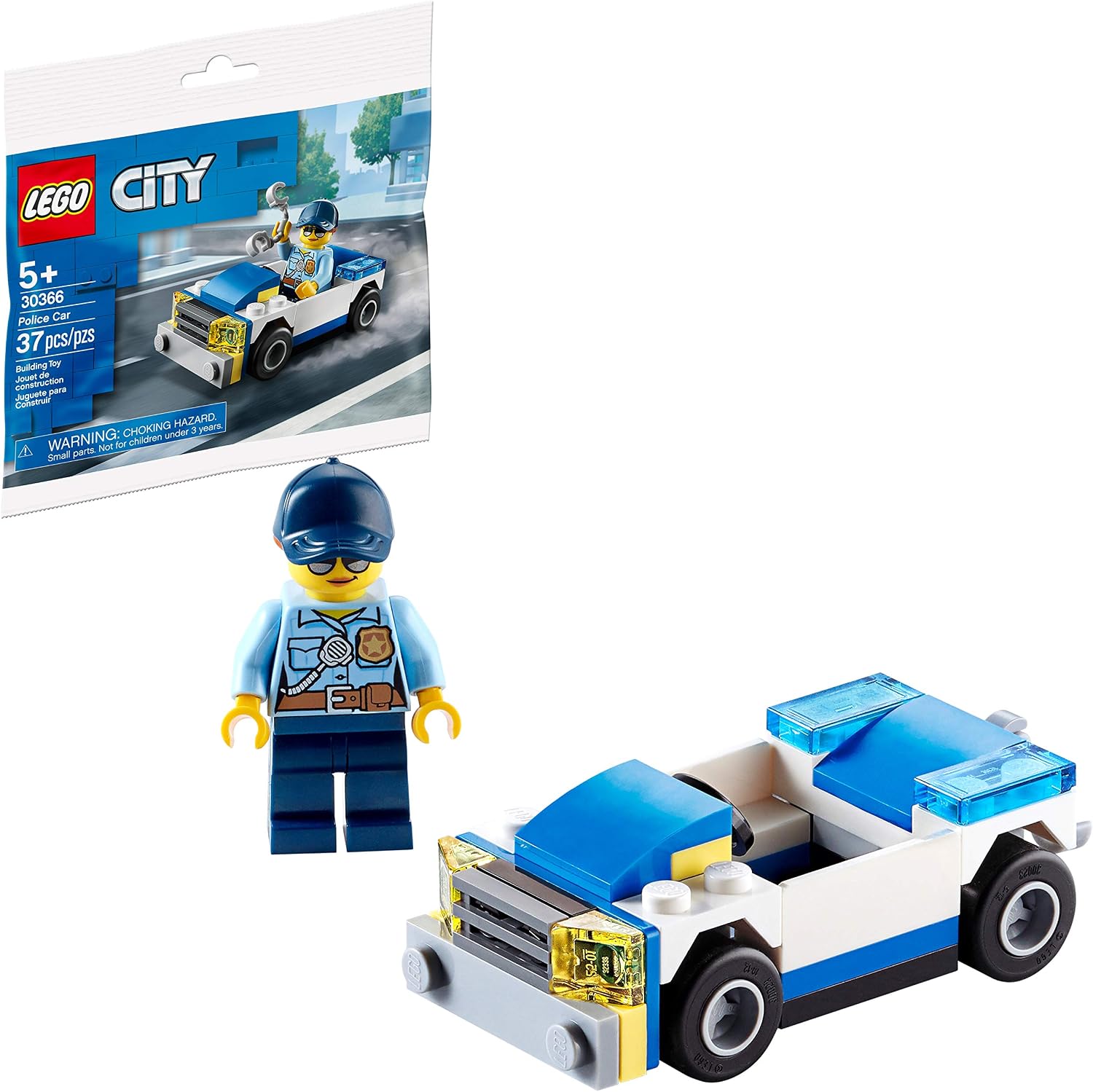 LEGO COCHE DE POLICÍA DE LA CIUDAD 30366 - 1