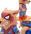 LEGO SPIDERMAN: A TRAVÉS DE LA MINIFIGURA DE SPIDERVERSE, PETER PARKER, HOMBRE ARAÑA HOMBRE LOBO 71050-12 - 2
