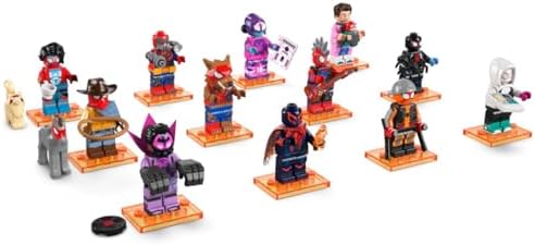 LEGO SPIDERMAN: A TRAVÉS DE LA MINIFIGURA DE SPIDERVERSE, PETER PARKER, HOMBRE ARAÑA HOMBRE LOBO 71050-12 - 6