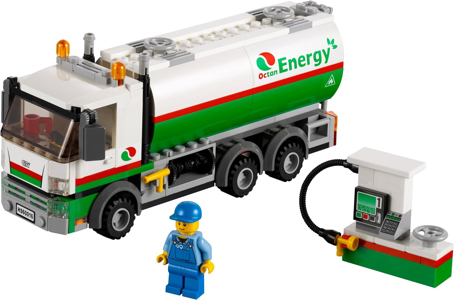 LEGO CAMIÓN CISTERNA DE LA CIUDAD 60016 - 1
