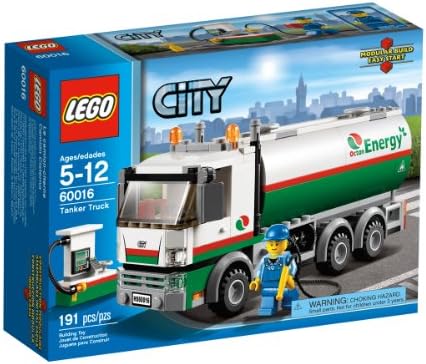 LEGO CAMIÓN CISTERNA DE LA CIUDAD 60016 - 3
