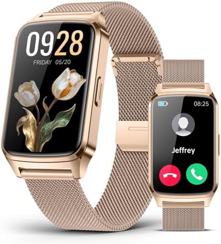 RELOJ DE SEGUIMIENTO DE ACTIVIDAD FÍSICA PARA HOMBRES Y MUJERES, RASTREADOR DE ACTIVIDAD PARA IPHONE Y ANDROID CON CONTADOR - 6