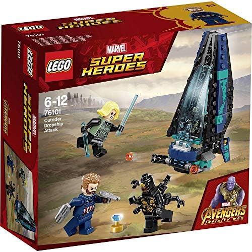 LEGO 76101 MARVEL AVENGERS INFINITY WAR OUTRIDER DROPSHIP ATTACK PLAYSET - 4
