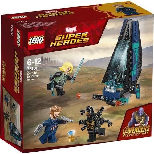 LEGO 76101 MARVEL AVENGERS INFINITY WAR OUTRIDER DROPSHIP ATTACK PLAYSET - 6
